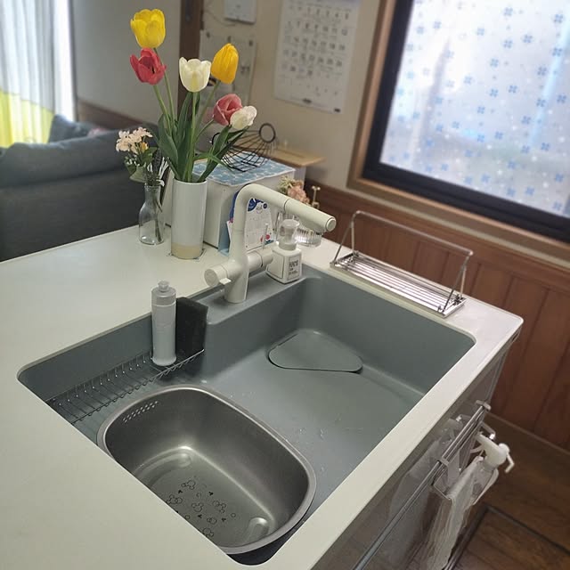 キッチン/キッチンシンク/キッチンカウンター/クリナップ/Ⅱ型キッチン...などのインテリア実例 - 2025-04-25 20:47:13