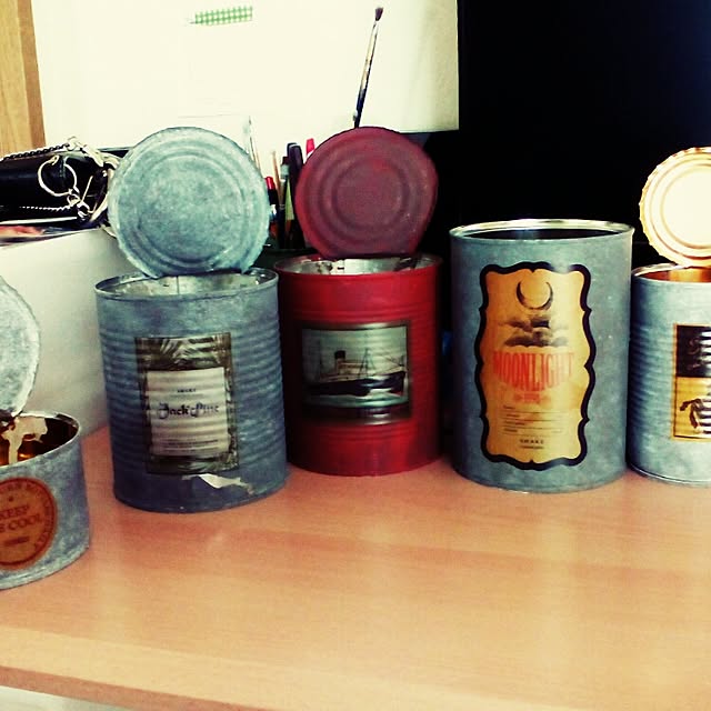 机/リメイク空き缶のインテリア実例 - 2016-06-27 15:36:01