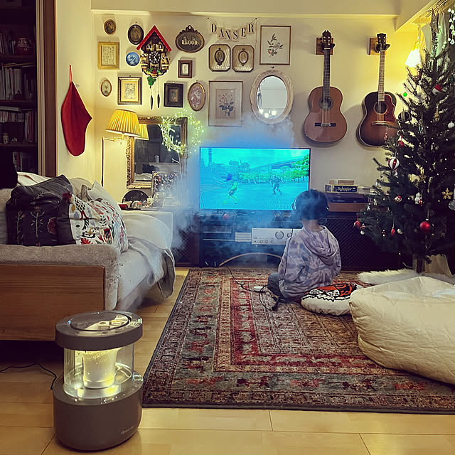 リビング/クリスマスツリー/加湿器/リズム株式会社/リズムの加湿器...などのインテリア実例 - 2024-12-13 17:10:01