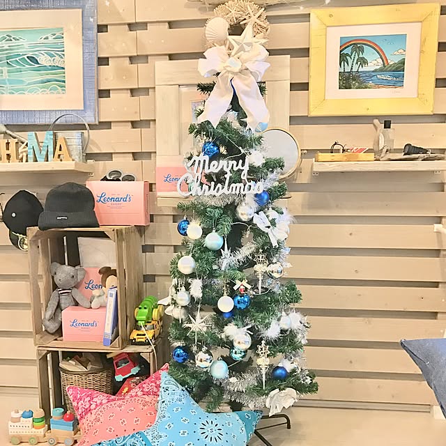玄関/入り口/クリスマスツリー/christmas tree/WTW/カリフォルニアスタイル...などのインテリア実例 - 2016-11-27 20:28:07