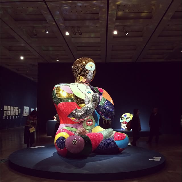 玄関/入り口/ニキ・ド・サンファル展のインテリア実例 - 2015-11-05 23:06:16