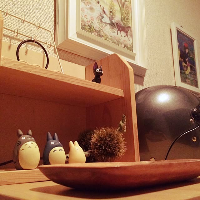玄関/入り口/アンティーク/雑貨/DIY/ジブリ...などのインテリア実例 - 2015-09-25 22:16:02