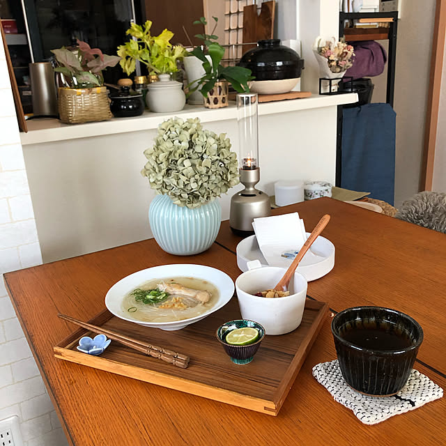 和食器/良いね⑅◡̈*ありがとうございます♡/グラスサウンドスピーカー/朝食/アナベルドライ...などのインテリア実例 - 2019-09-30 09:13:39