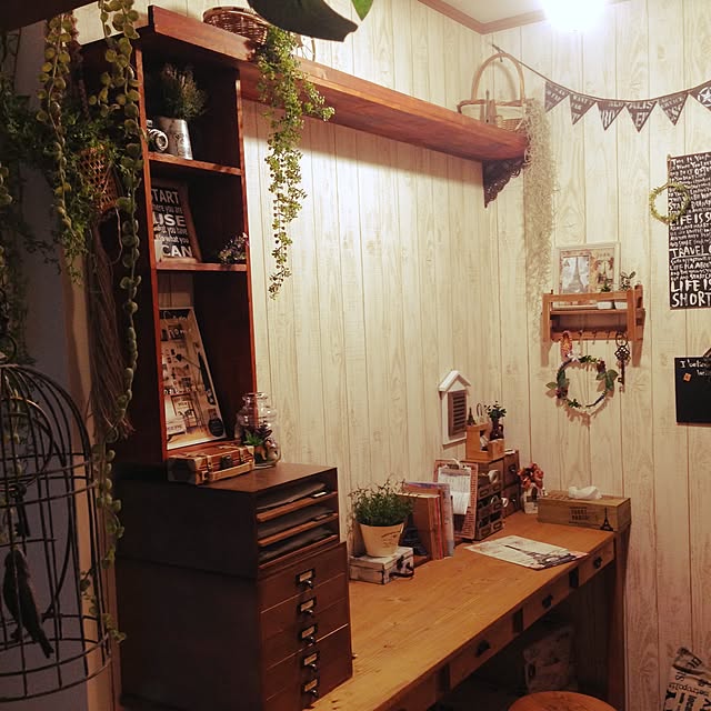 机/DIY/ダイソー/100均/雑貨...などのインテリア実例 - 2015-07-02 21:19:39