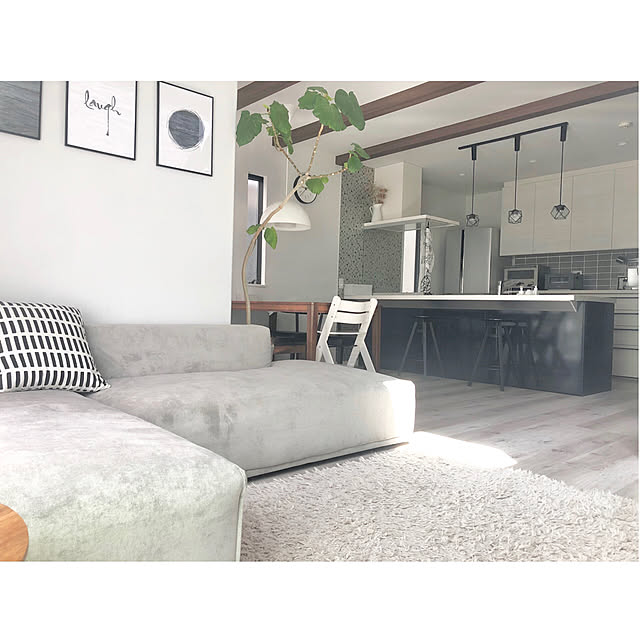 メーネ ソファ/ウンベラータ/カウンターチェア/IKEA/カウンターキッチン...などのインテリア実例 - 2020-06-02 09:59:34