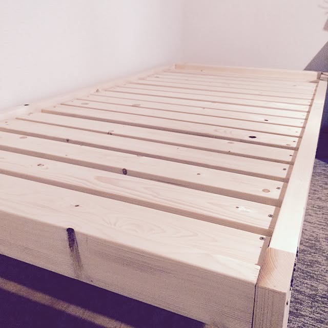 ベッド周り/手作り/DIY/ハンドメイドのインテリア実例 - 2015-04-04 13:14:19