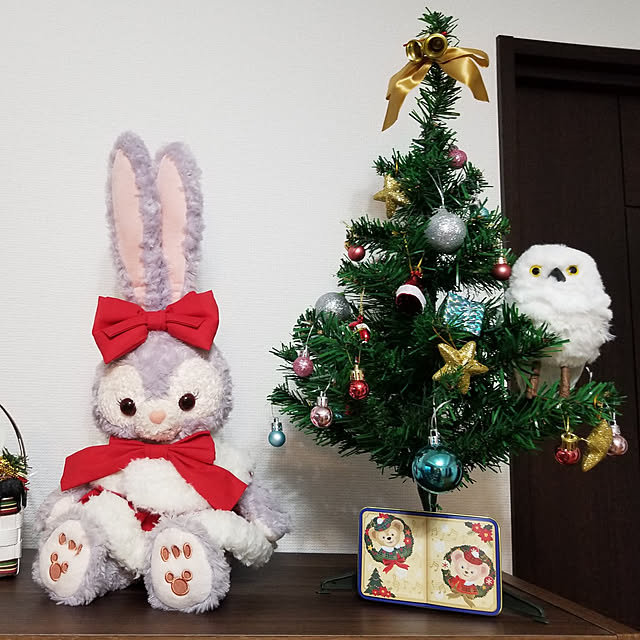 クリスマス/クリスマスディスプレイ/シェリーメイ/クリスマスツリー/棚のインテリア実例 - 2020-12-11 12:02:49