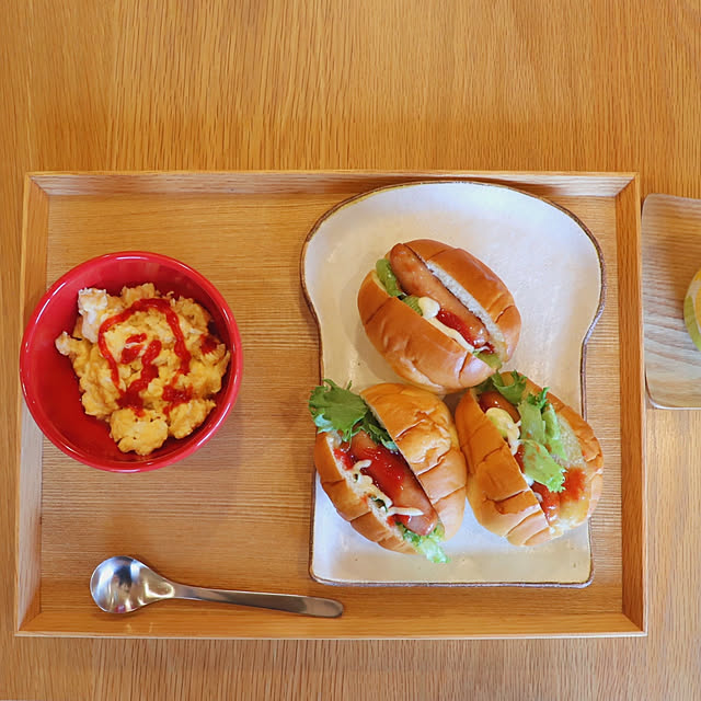 机/食卓/朝食/朝ごはん/食パン...などのインテリア実例 - 2019-11-01 21:17:50