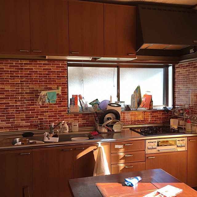 キッチン/セリア/DIY/100均のインテリア実例 - 2015-09-12 19:55:11