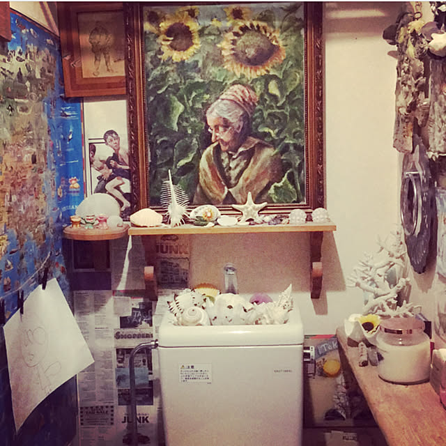 バス/トイレ/観葉植物/雑貨/DIY/レトロ...などのインテリア実例 - 2017-10-12 02:58:17