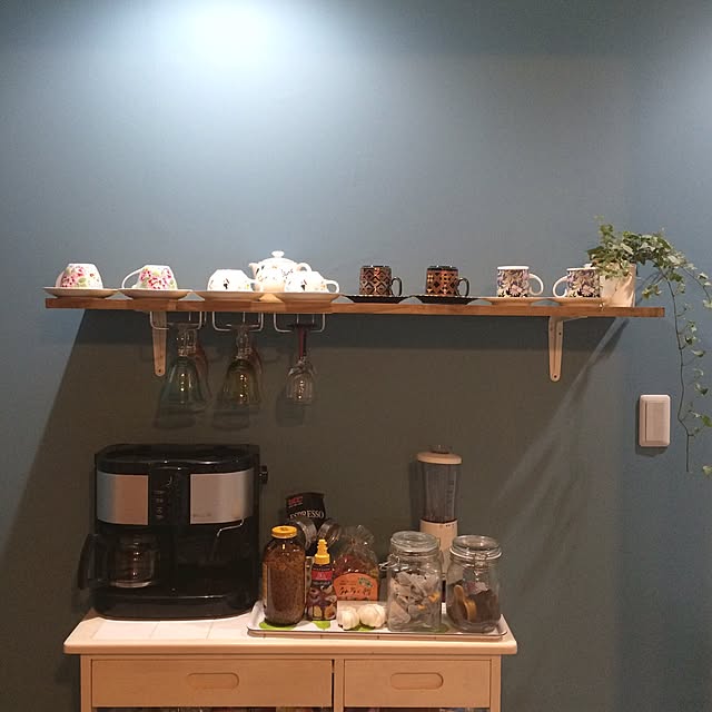 キッチン/手作り食器棚♡/DIYのインテリア実例 - 2015-05-28 20:40:08