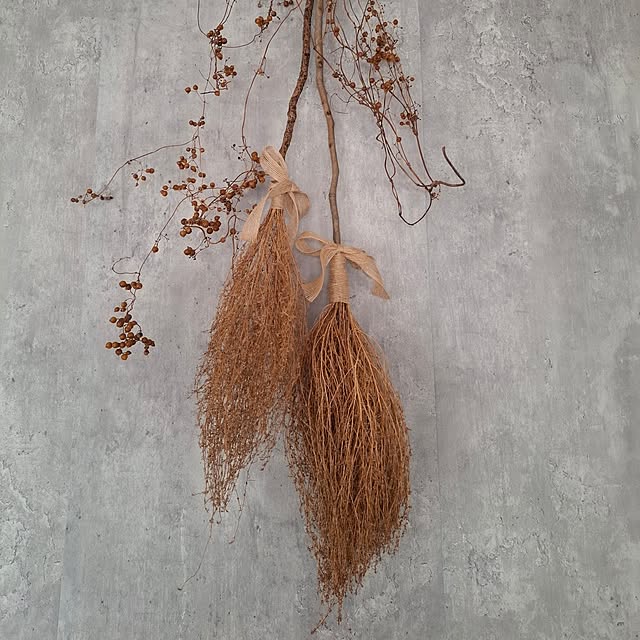 壁/天井/ハンドメイド/手作り雑貨/木が好き/手作りホウキ...などのインテリア実例 - 2025-12-06 14:20:55