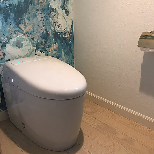 バス/トイレ/アクセントクロス/TOTOのインテリア実例 - 2018-10-14 18:48:44