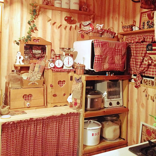 ハート アメリカンカントリーのインテリア実例 | RoomClip ハート アメリカンカントリーのインテリア実例 | RoomClip