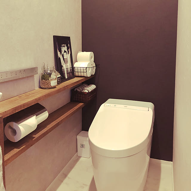 100均/雑貨/多肉植物/モノトーン/バス/トイレのインテリア実例 - 2019-07-11 16:34:30
