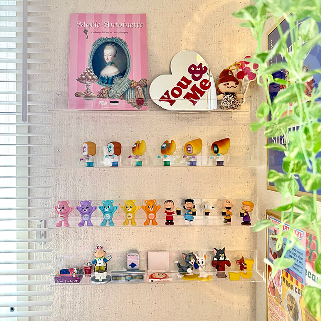壁/天井/カプセルトイフィギュア/ガチャガチャ/賃貸インテリア/ワンルーム...などのインテリア実例 - 2025-04-04 20:18:33