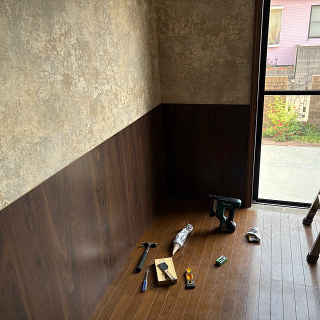 部屋全体/DIY/リノベーション/カフェ風/レトロのインテリア実例 - 2025-05-04 08:27:19