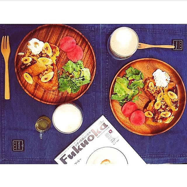 キッチン/ウッドプレート/朝ごはん/カフェ風/一人暮らし...などのインテリア実例 - 2017-01-14 00:18:48