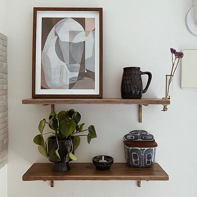 棚/ペペロミアジェイド/ペペロミア/テネラ/アートポスター...などのインテリア実例 - 2026-02-03 11:10:00