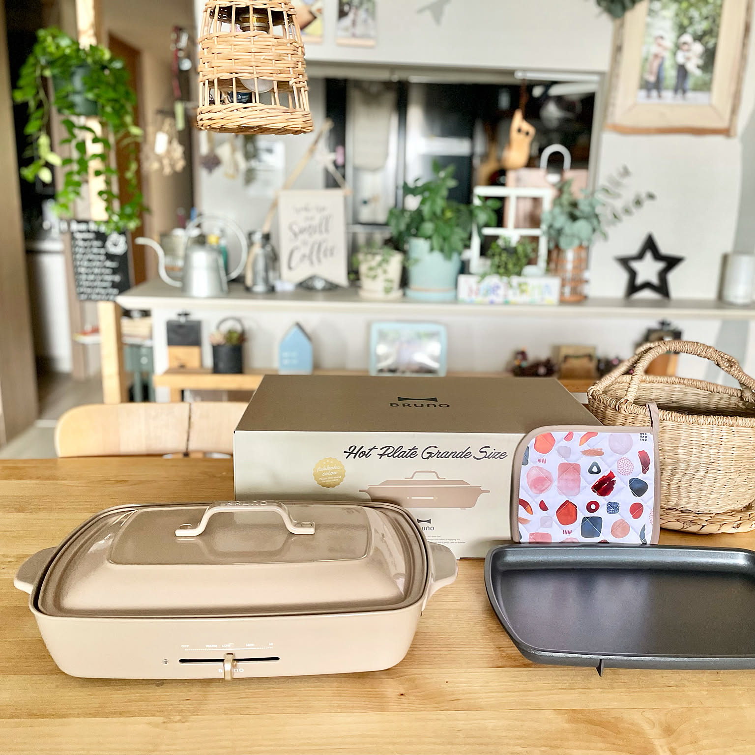 定番キャンバス BRUNO コンパクトホットプレート サンドベージュ