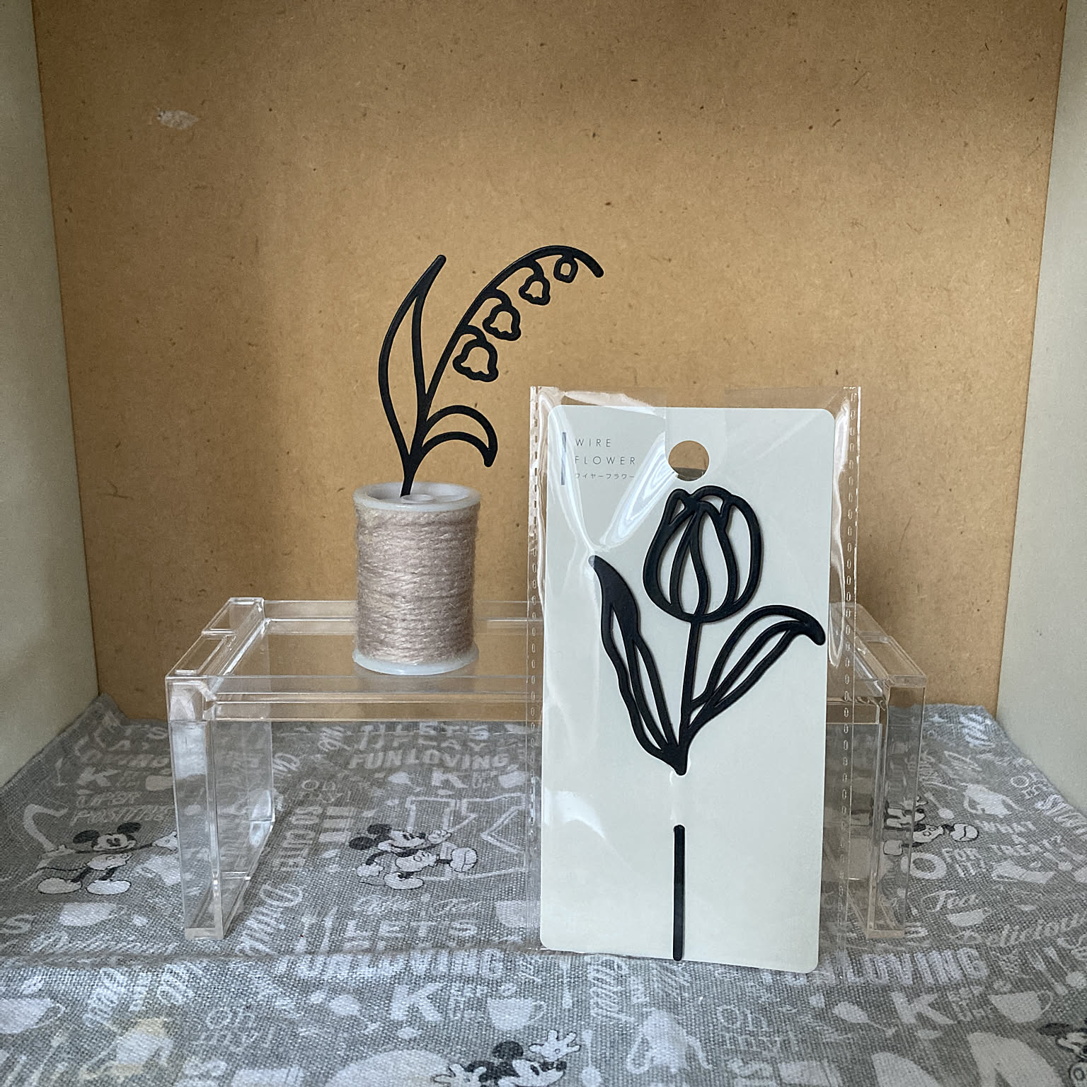 ワイヤーフラワー 100均 ハンドメイド セリア 廃材リメイク などのインテリア実例 22 03 01 13 37 12 Roomclip ルームクリップ