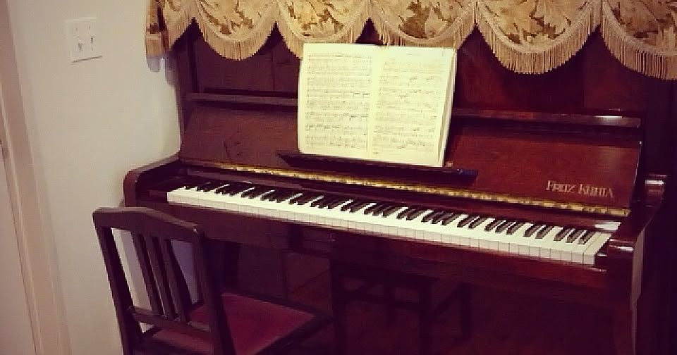 音楽の秋　楽器のある部屋