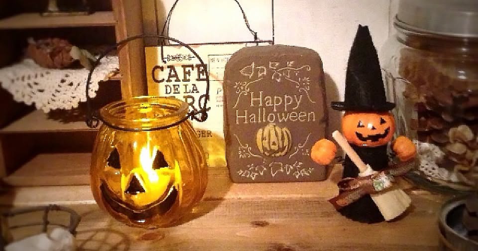 ハロウィンの秋　trick or treat!