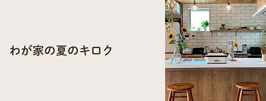 わが家の夏のキロク