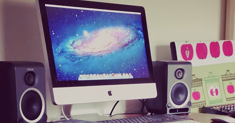 Macのある部屋