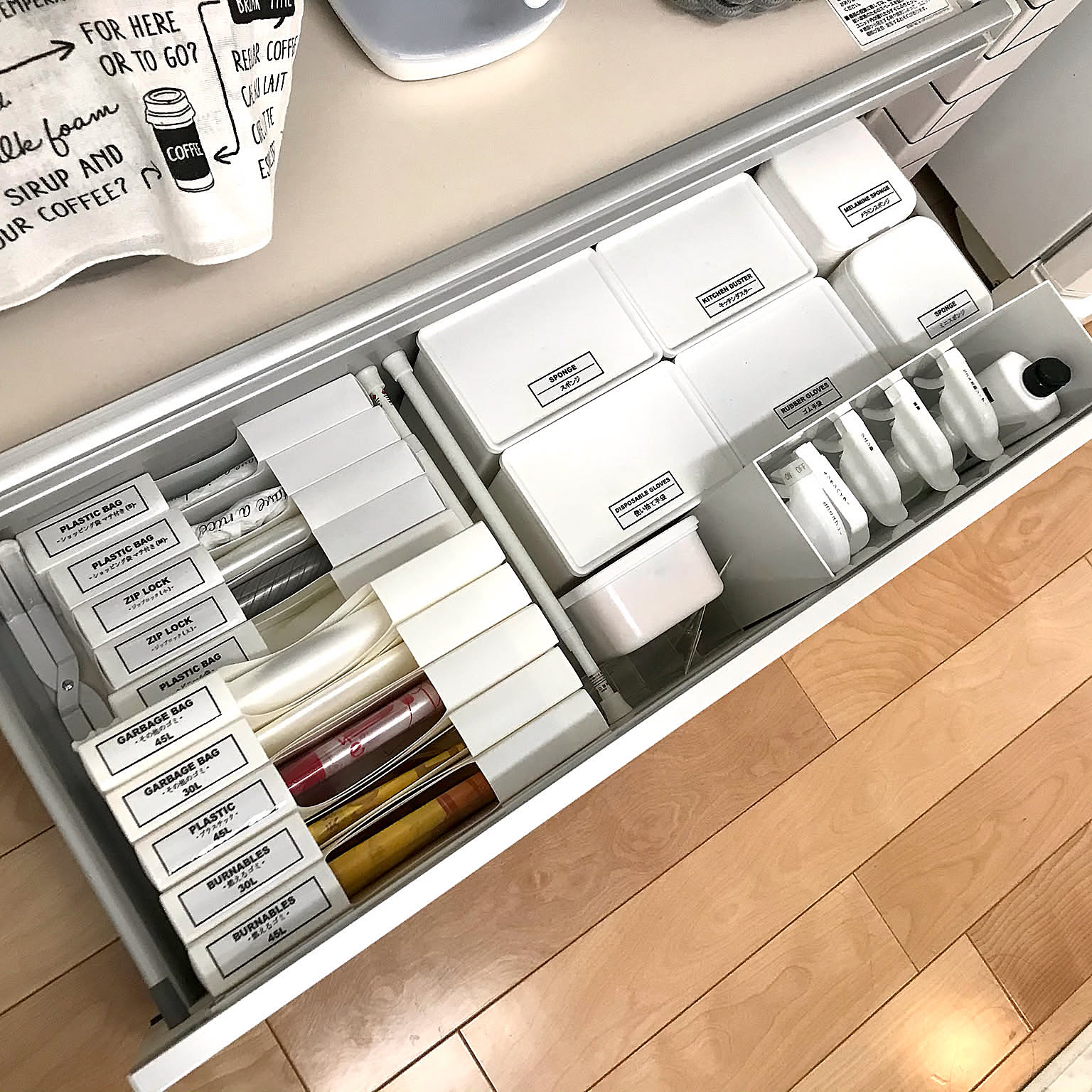 見つけやすく、取り出しやすく☆ラベリングで完成させる美しい整理収納