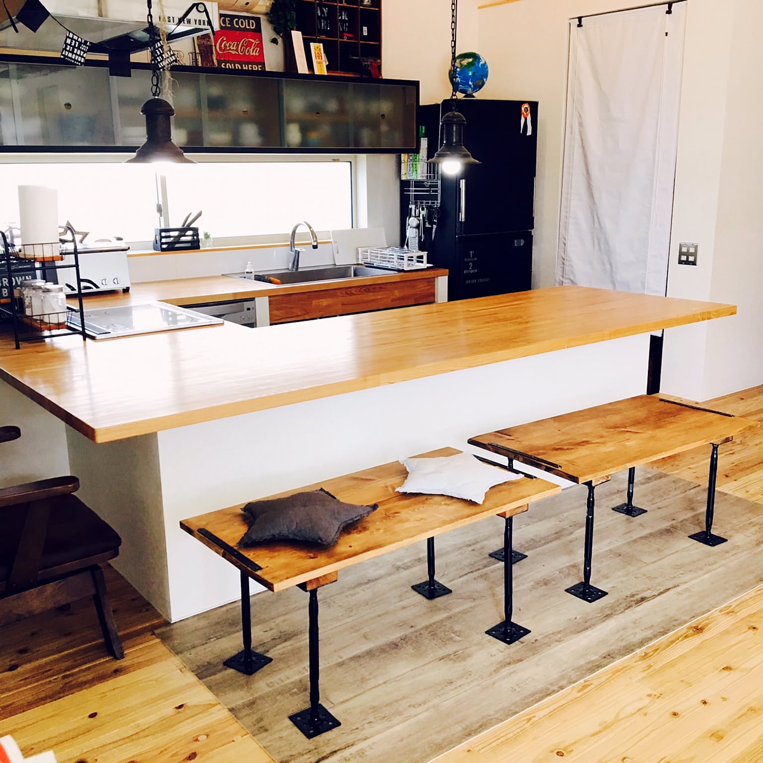 手作りベンチをどこに置く?DIYでお部屋をグレードアップ