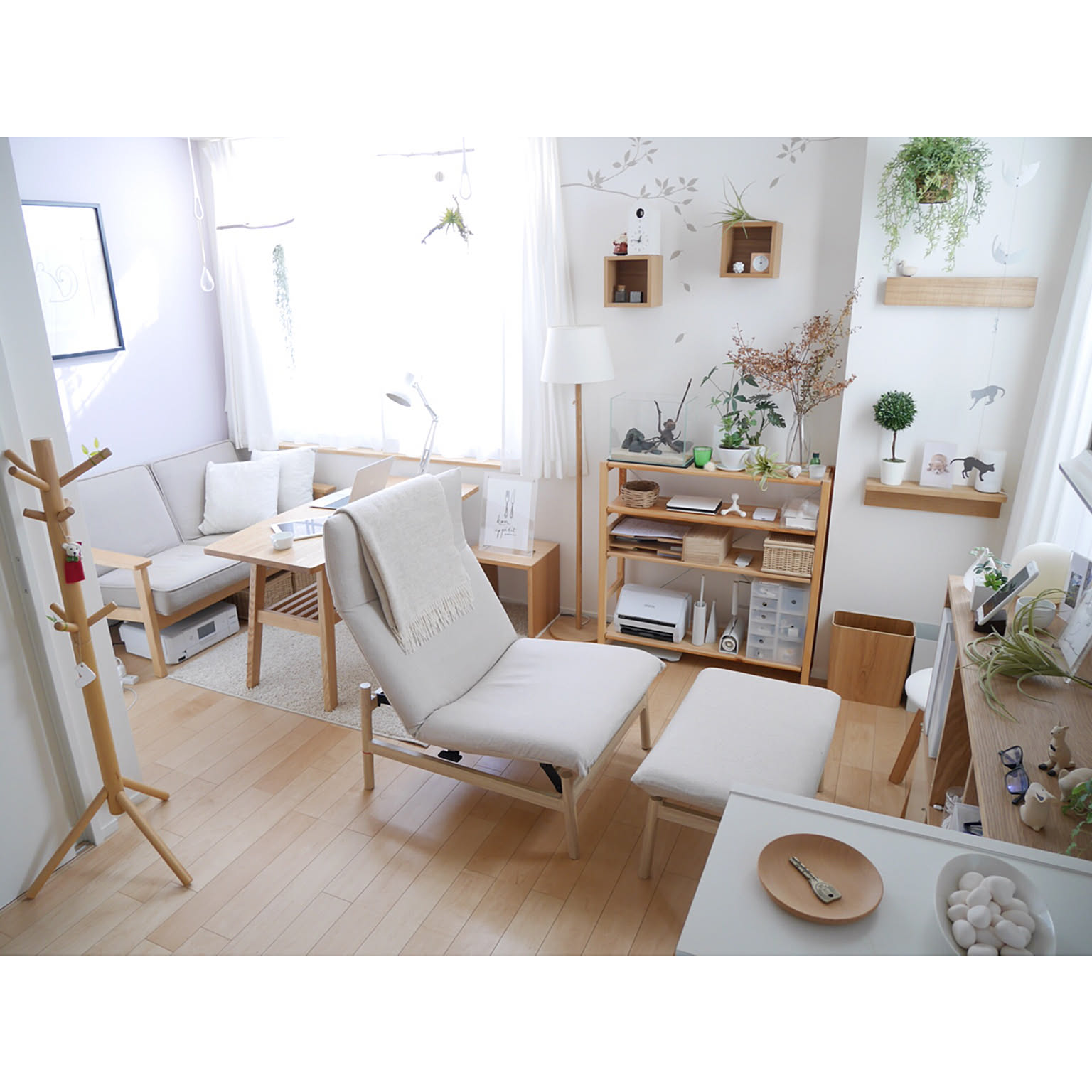 シンプル&ナチュラル♡無印良品で作るカフェ風インテリア