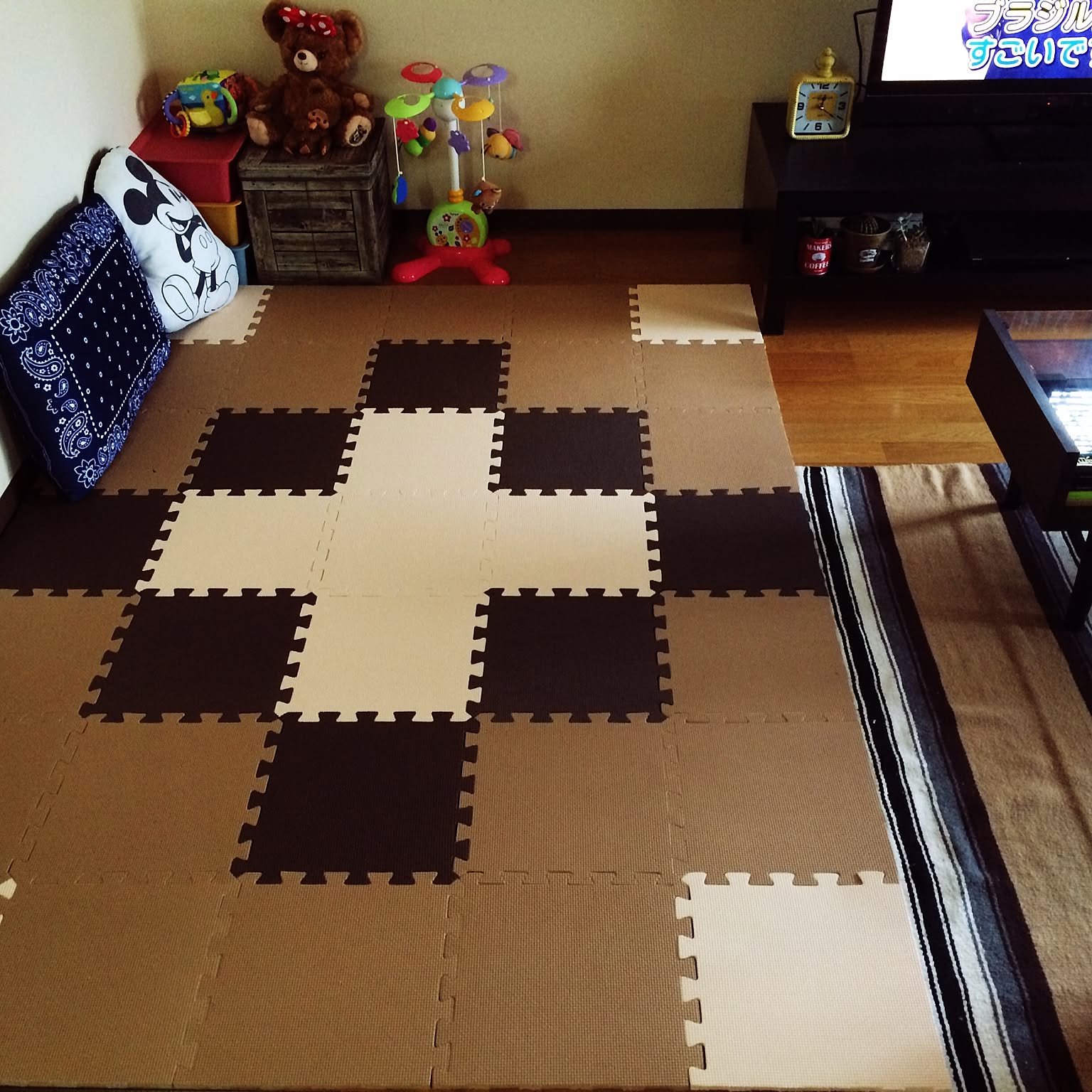 あきらめないで、楽しもう!ジョイントマット活用術