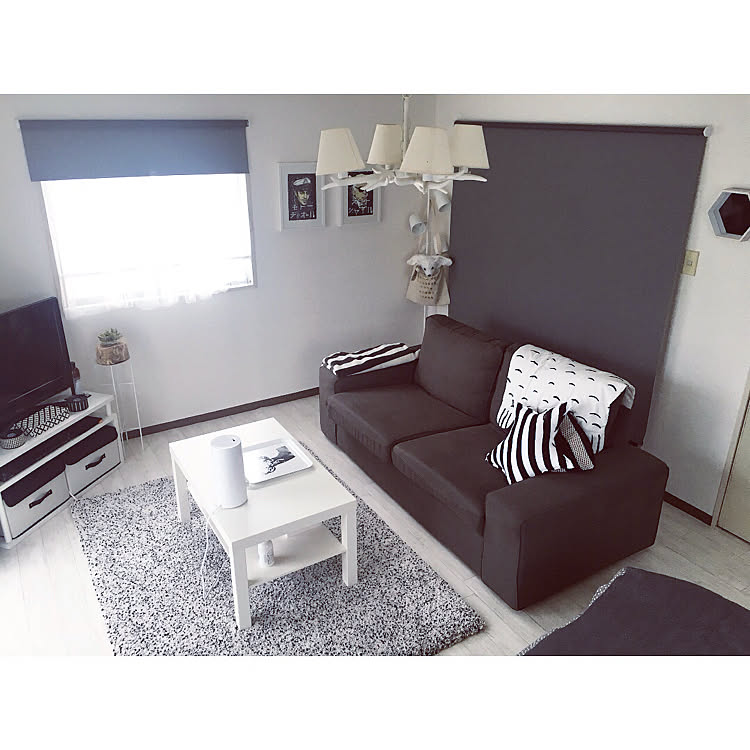 自分で作ってうれしい♡ひとり暮らしのモノトーン部屋10選