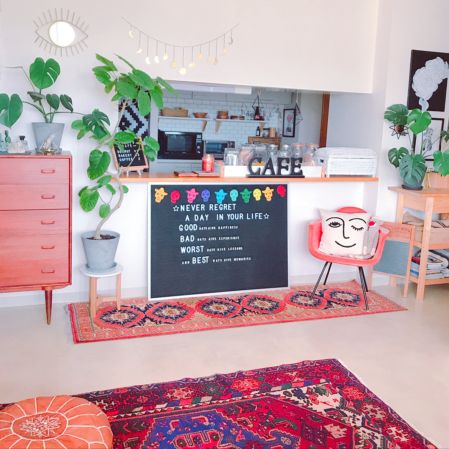 いつもの北欧スタイルが見違える！好きなものをミックス