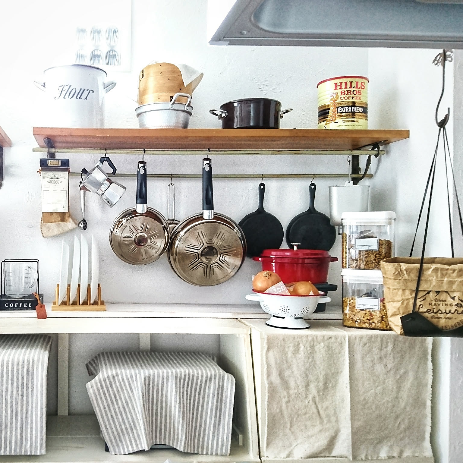 フライパンを上手に収納したい！パターン別アイデア収納