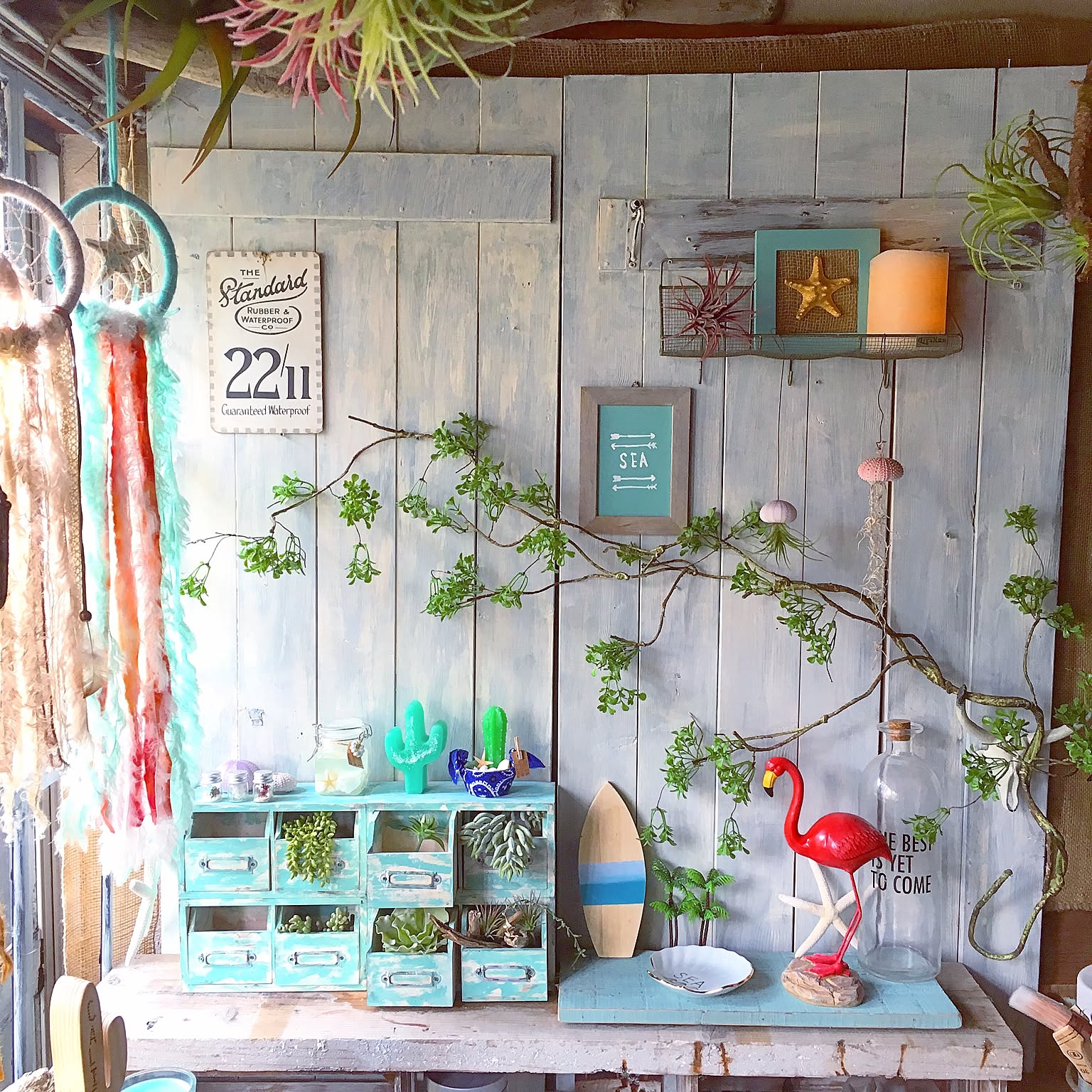 西海岸風インテリアに憧れる初心者さん見て欲しい実例10