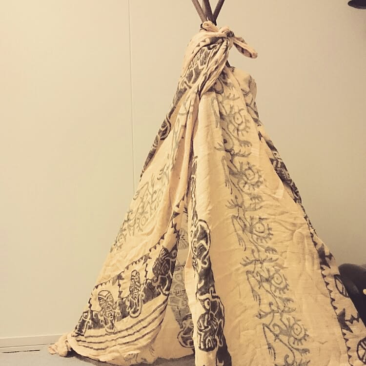 突っ張り棒リメイク