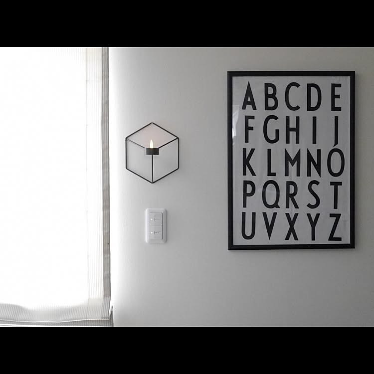 美しい♡DESIGN LETTERSのティータオルがあるLDK