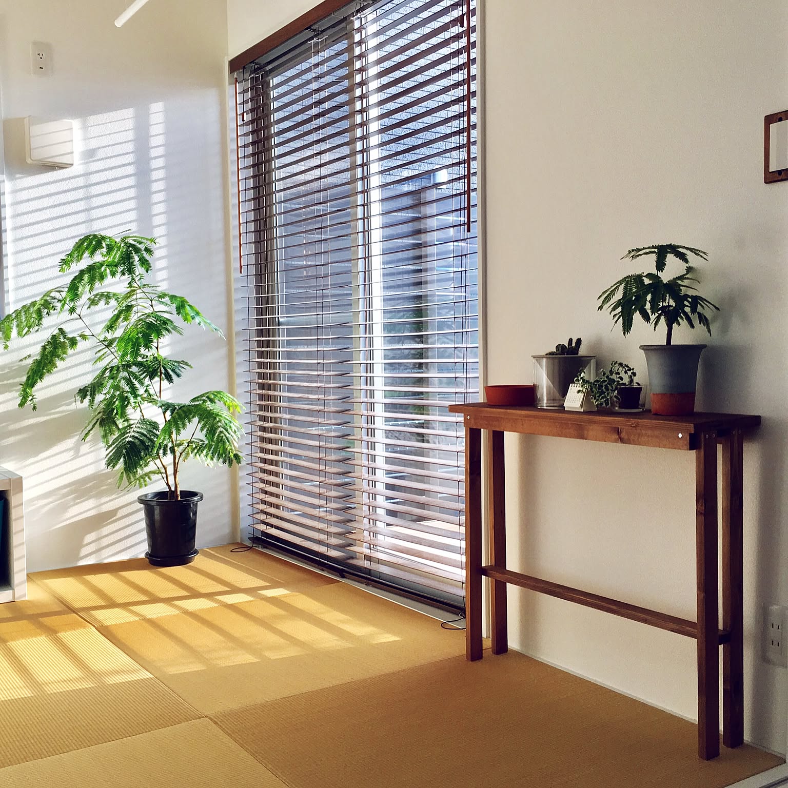 上質空間を作れる!ウッドブラインド×無印良品のある生活