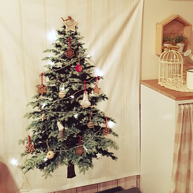 バリエいろいろ クリスマスツリーを楽しむ読者のスゴ技を伝授 Roomclip Mag 暮らしとインテリアのwebマガジン