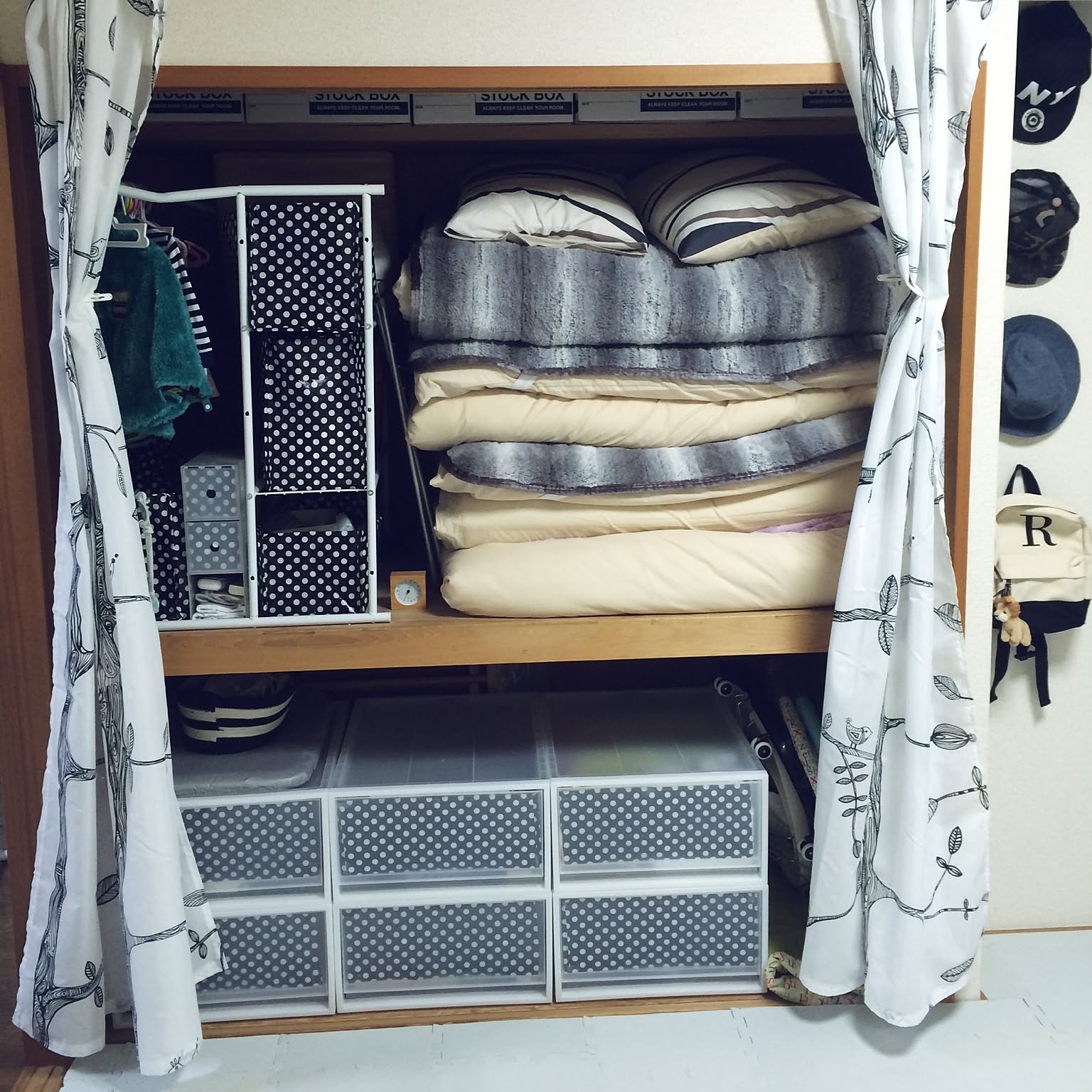 布団バサミ収納のインテリア実例 Roomclip ルームクリップ