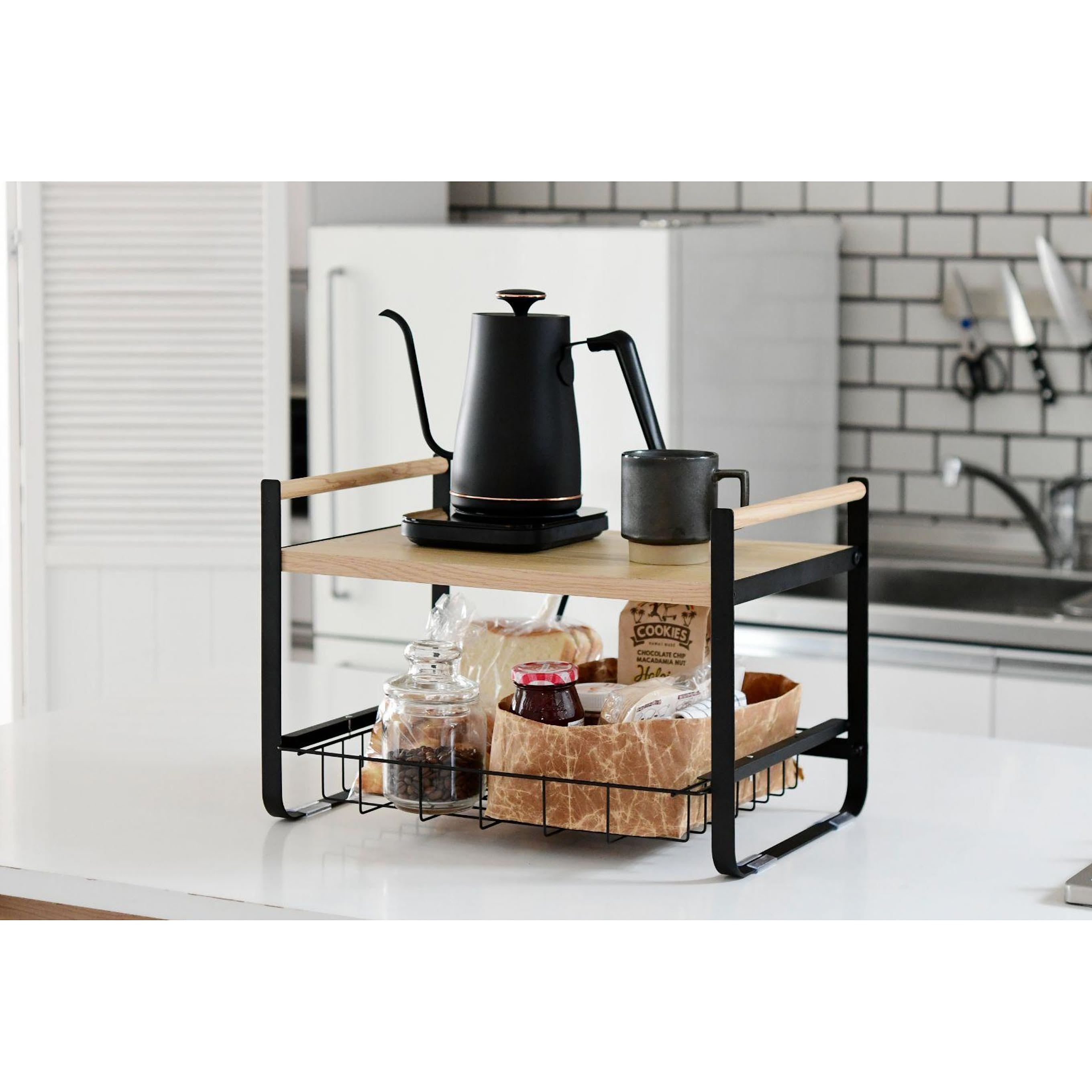 【無料モニター】山善のすっきりおうちカフェセットで至福のひとときを♪電気ケトル＆ラックのモニター募集！