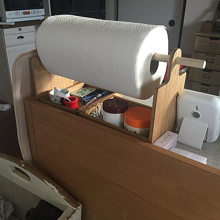 キッチンペーパーホルダーdiyのインテリア 手作りの実例 Roomclip ルームクリップ