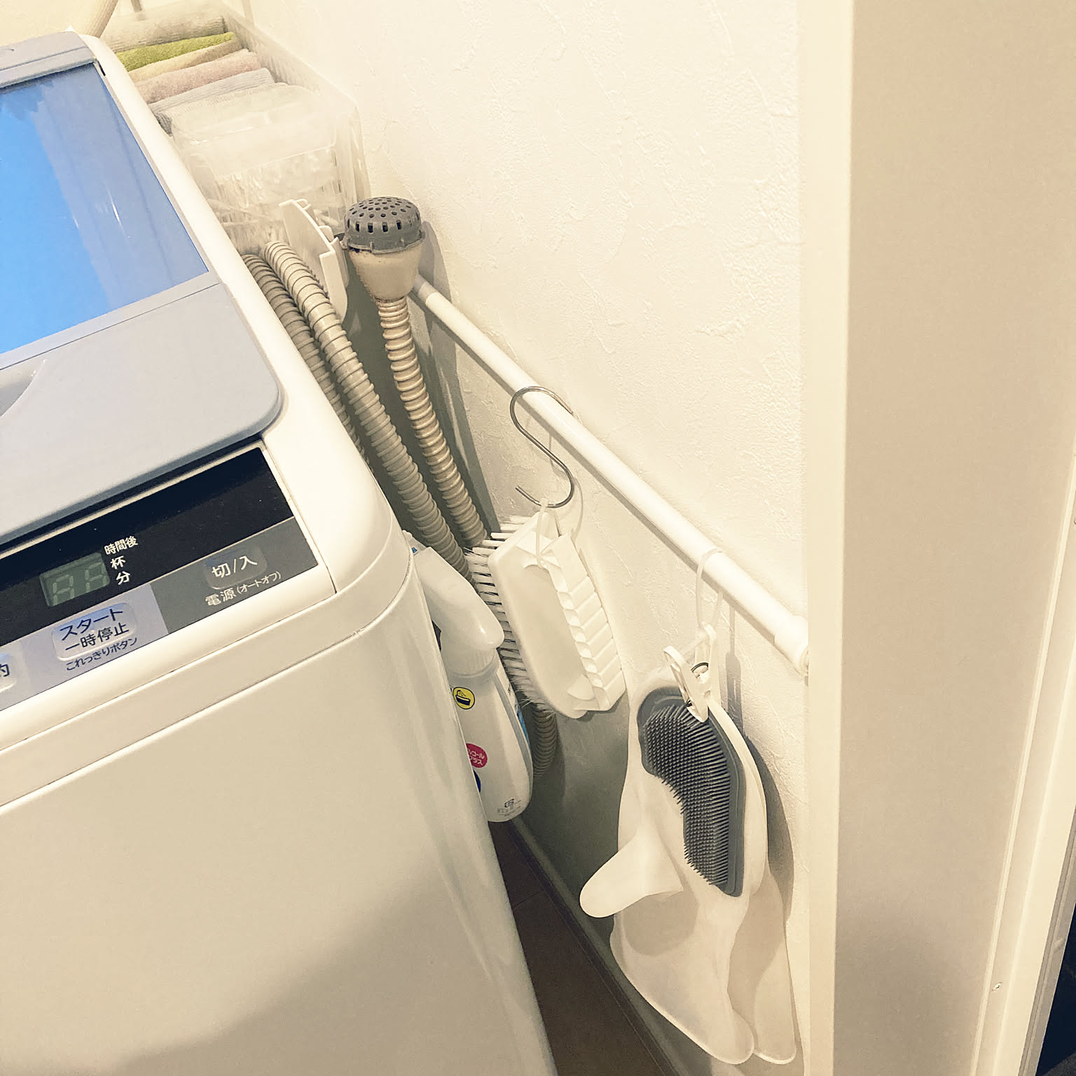 限られたスペースをフル活用！洗濯機横の隙間を使った収納10選