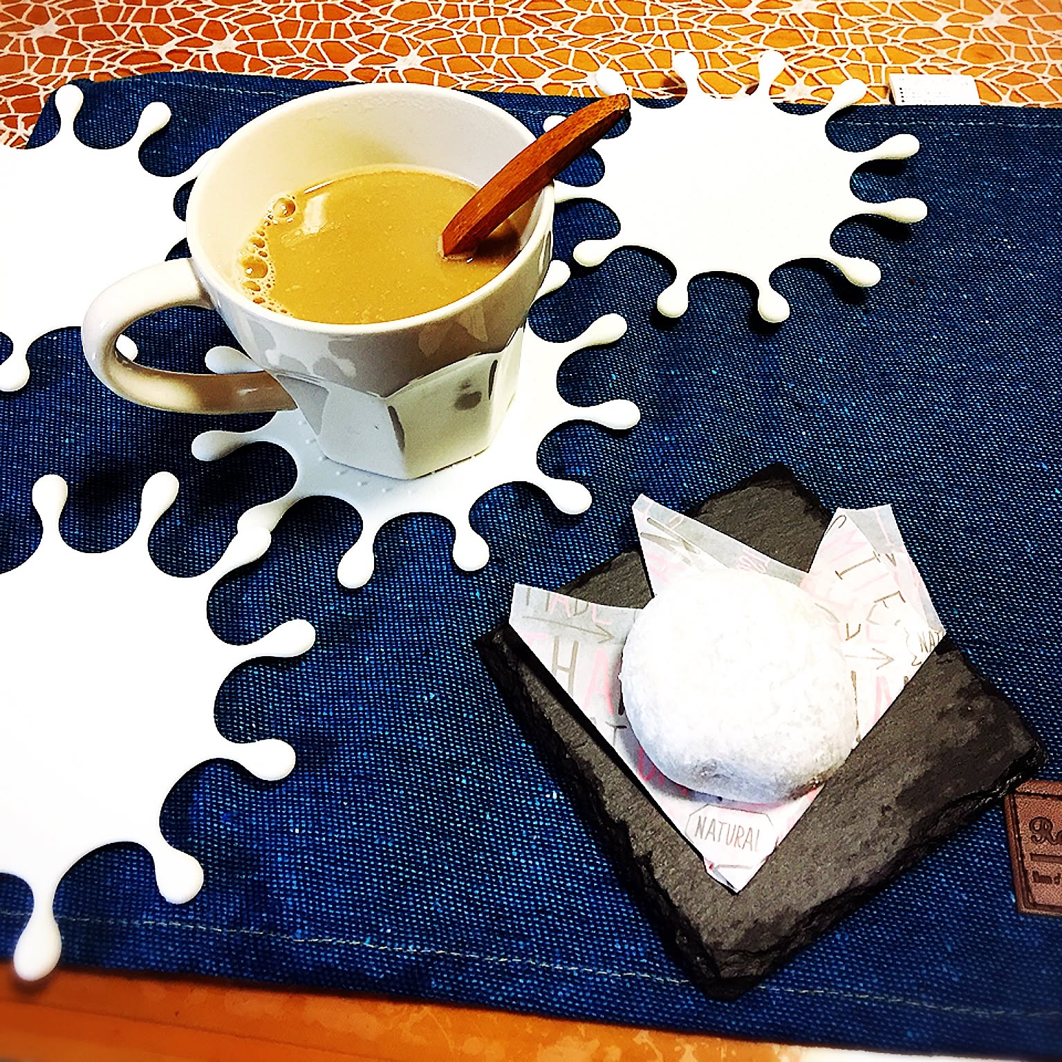 リメイクにも使えるって感動！セリアのカフェ風コースター