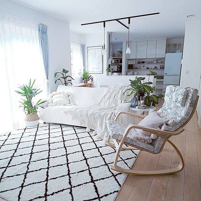シンプルデザインにひと目ぼれ♡IKEAの家具で洗練された空間づくり