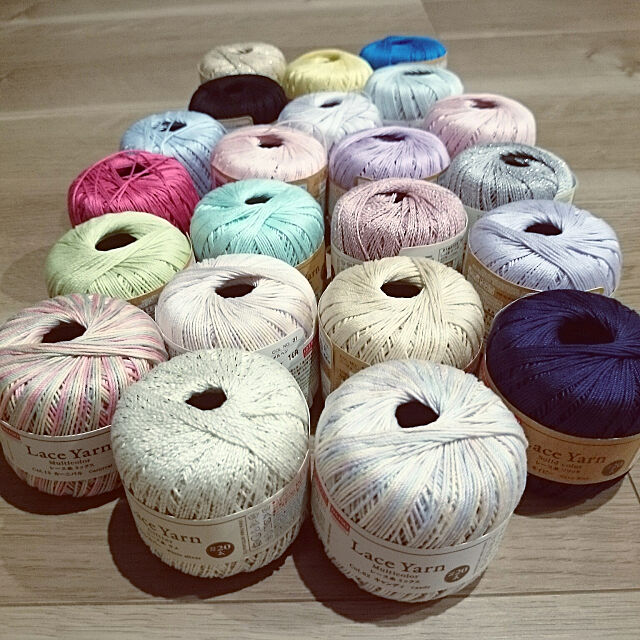 編み物好きさん必見！選ぶのも楽しいダイソーのレース糸