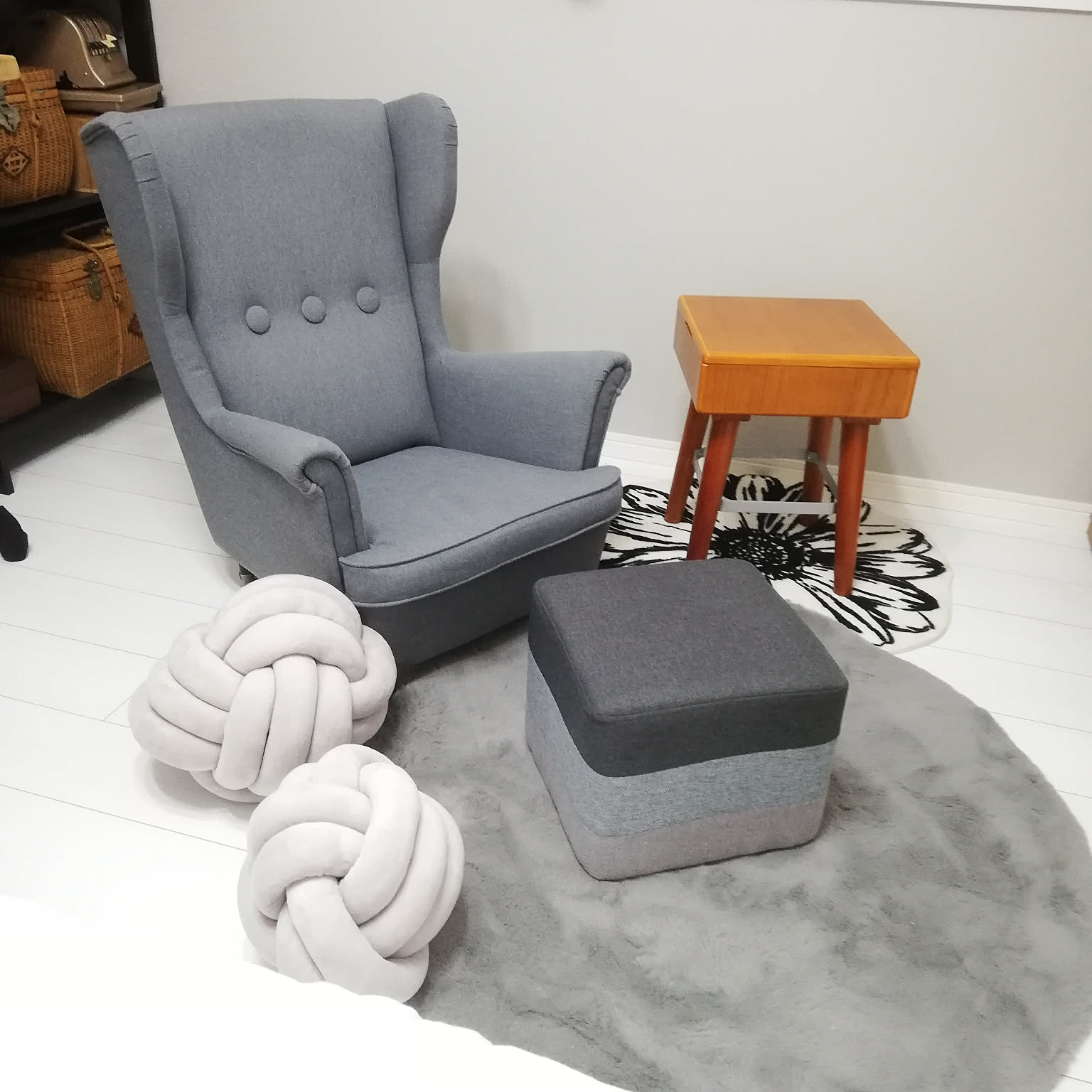 丸いフォルムに癒される♡ノットクッションがある暮らし