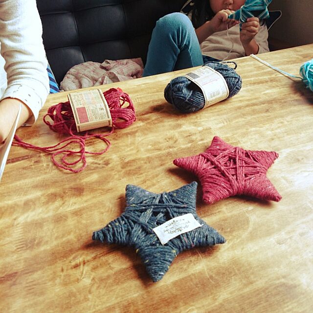 ハンドメイドの楽しさを味わいたい♡毛糸で作るアイデア集 | RoomClip